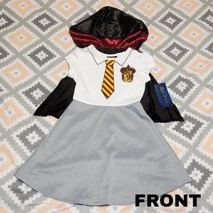 Kids Harry Potter Gryffindor Dress With Ca…